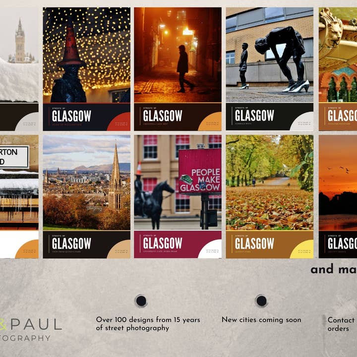 Mo & Paul Photography - Wholesale Art print - Glasgow Cafe West End Artwork - Offshore 'Streets of Glasgow5