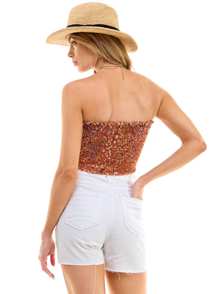 LOVING PEOPLE - Vendita all'ingrosso Camicetta - Donna - Crop top smock5