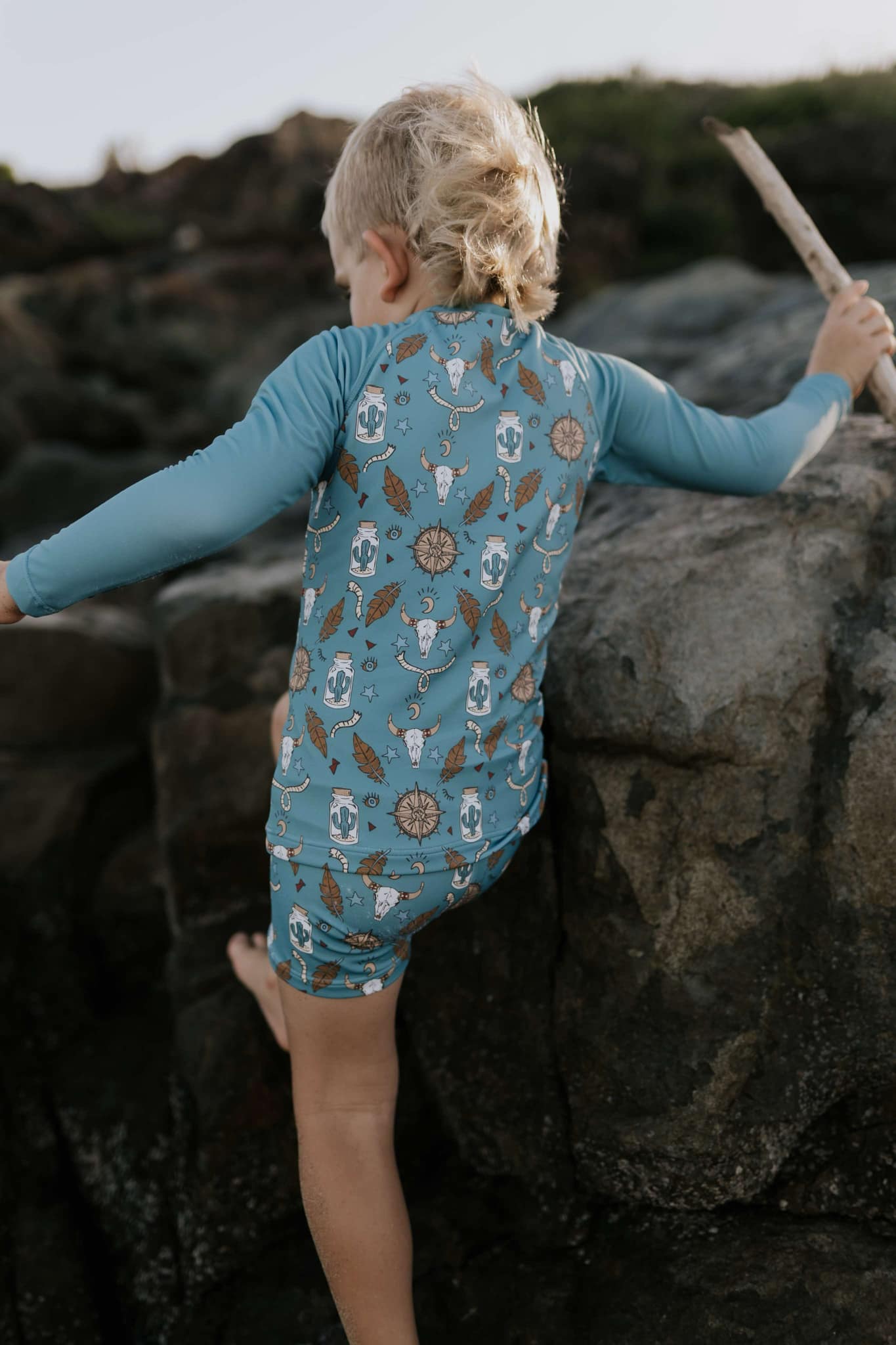 Buck Wild Country - Wholesale Swim shorts – Kids - The Ocean Bandit Swim Shorts1