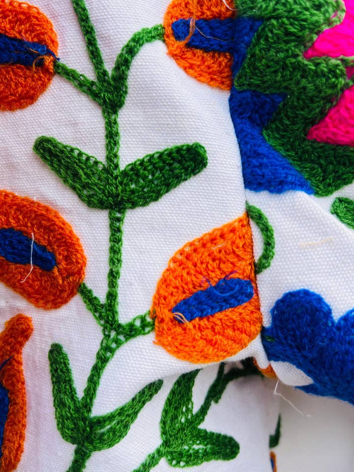 Bhawana Handicrafts - Wholesale Jacket – Women's - Suzani Embroidery WinterWear Quilted Unisex Jacket4