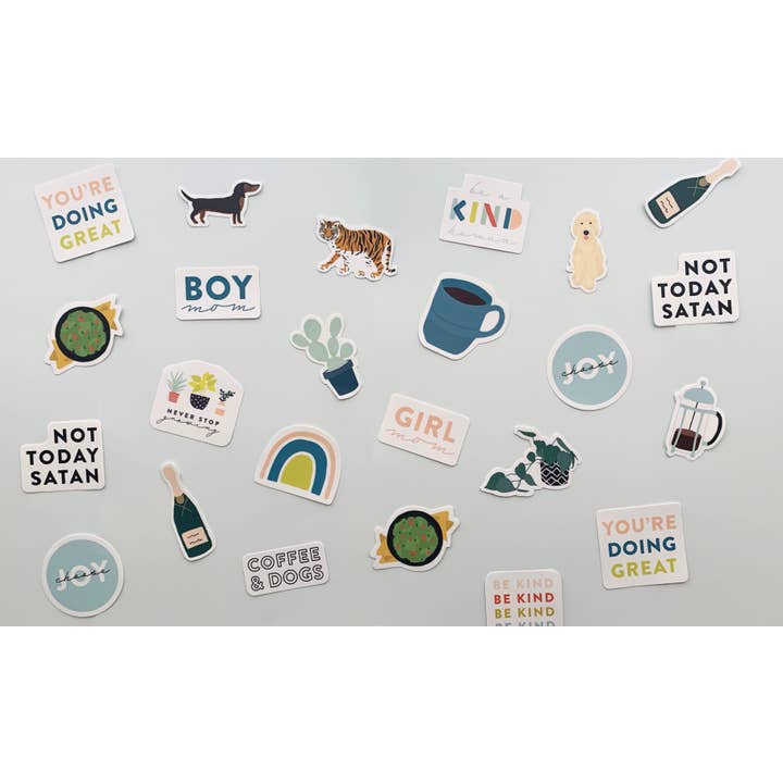 Joy Paper Co. - Wholesale Sticker - Not Today Satan Sticker2