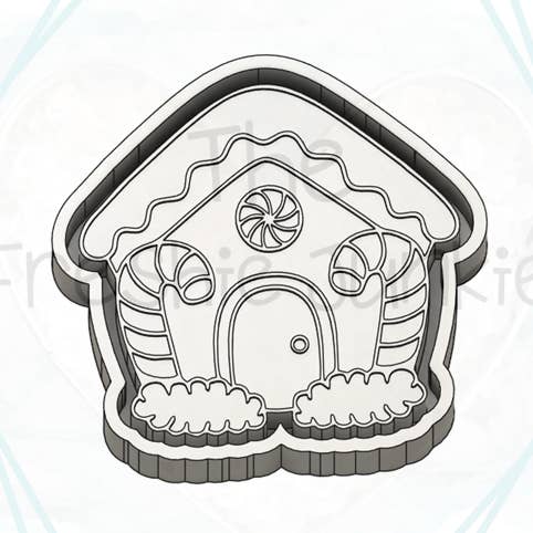 *NEUERSCHEINUNG* Lebkuchenhaus Freshie-Form für den Großhandel von The Freshie Junkie, LLC