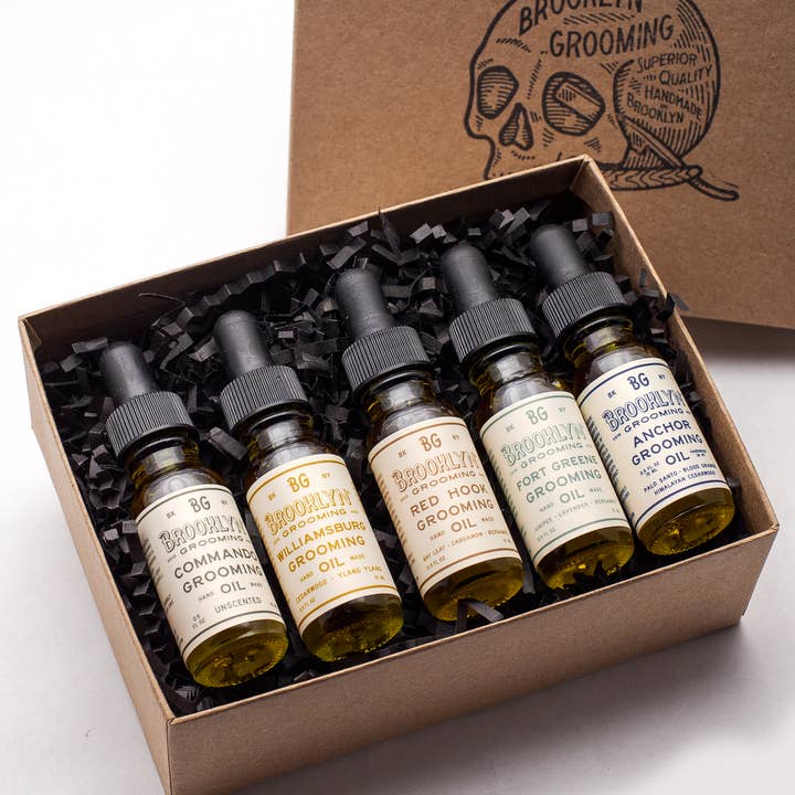 Kit de muestreador de aceite de aseo para venta al por mayor de Brooklyn Grooming
