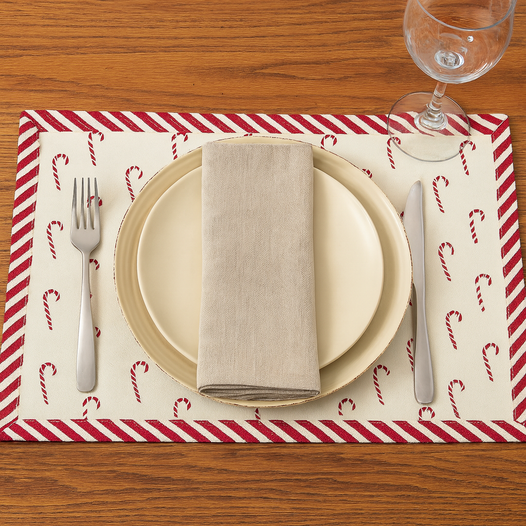 Fennco Styles - Wholesale Dinner & Cloth Napkin - Classic Natural Linen-Blend 20" Dinner Napkin2
