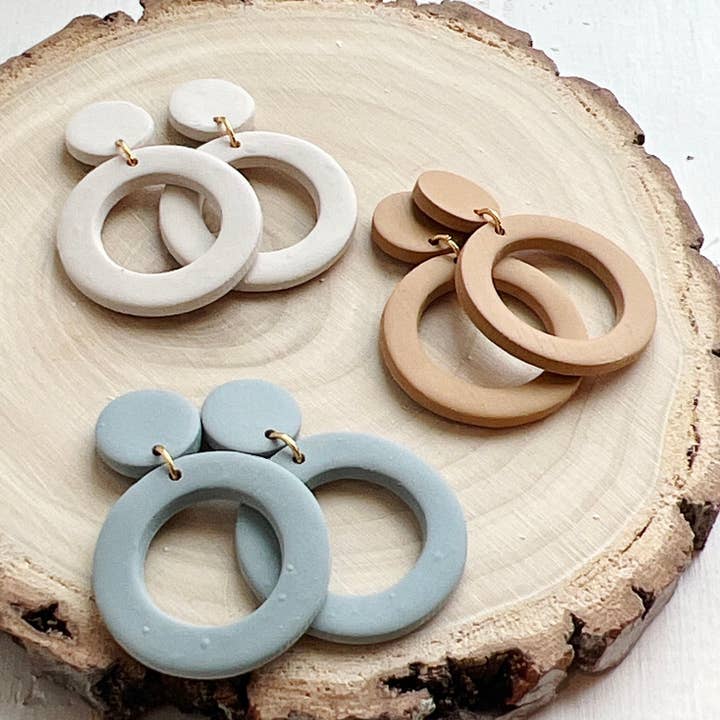 Courage & Calling - Wholesale Dangle Earrings - Circle Cutout Dangles3