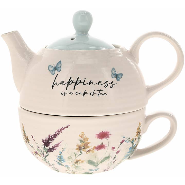 Happiness - Tea for One
(14.5 oz Teapot & 10 oz Cup) and other Purchase Wholesale tea cups and teapots. Free Returns & Net 60 Terms on Faire trending on Faire.