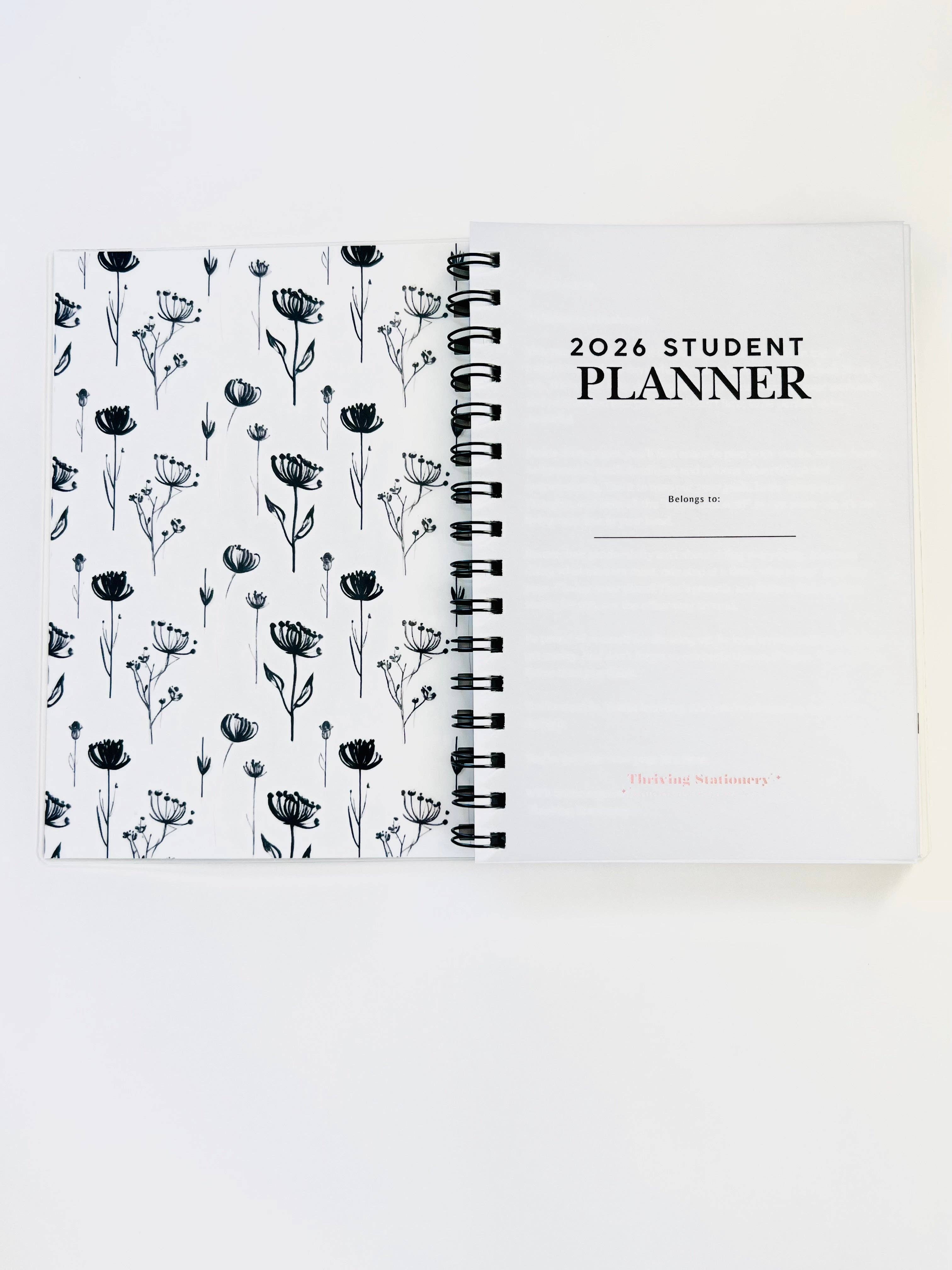 Thriving Stationery - Wholesale Planner - A5 -12 Month Student Planner Weekly Layout – Academic Planner for High School & College Students3
