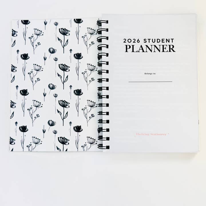 Thriving Stationery - Wholesale Planner - A5 -12 Month Student Planner Weekly Layout – Academic Planner for High School & College Students3