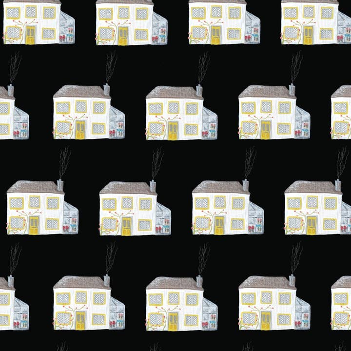 Artists Cottage Wrapping paper Sheet for wholesale by LYDIAMAE