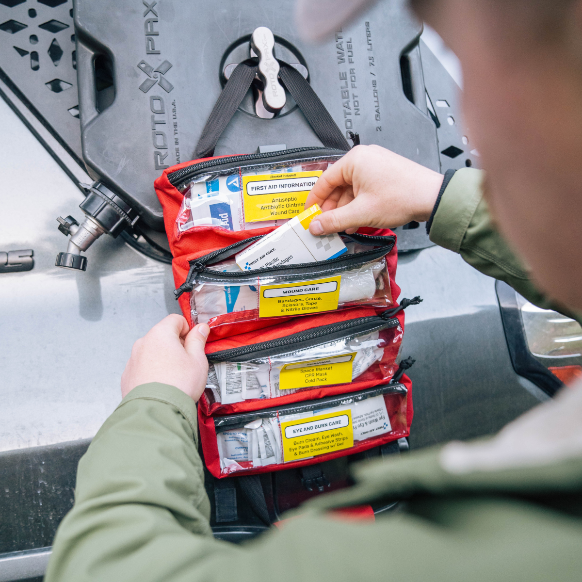 Official Tool Roll - Vendita all'ingrosso Kit di pronto soccorso - Medic Roll - Kit di pronto soccorso compatto e resistente7