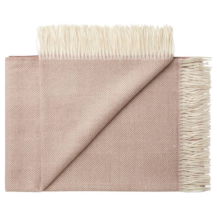 1927 Color Diamond Pattern Alpaca Baby Blanket for wholesale by Henry d'Elkin