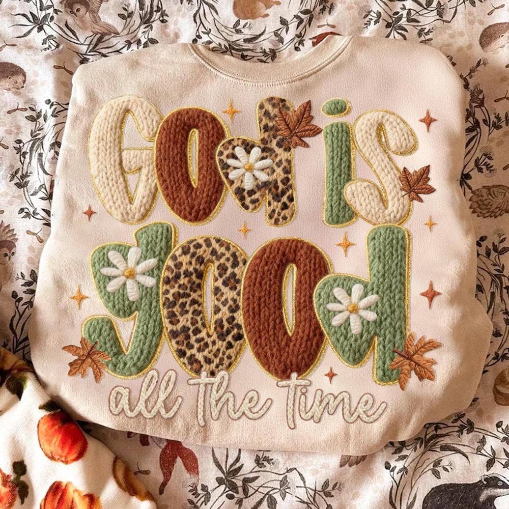 NVC Ecommerce LLC - Wholesale T-Shirt (Graphic) - Women's - Leopard God is Good all the time Shirt, Coquette Latch Hook2