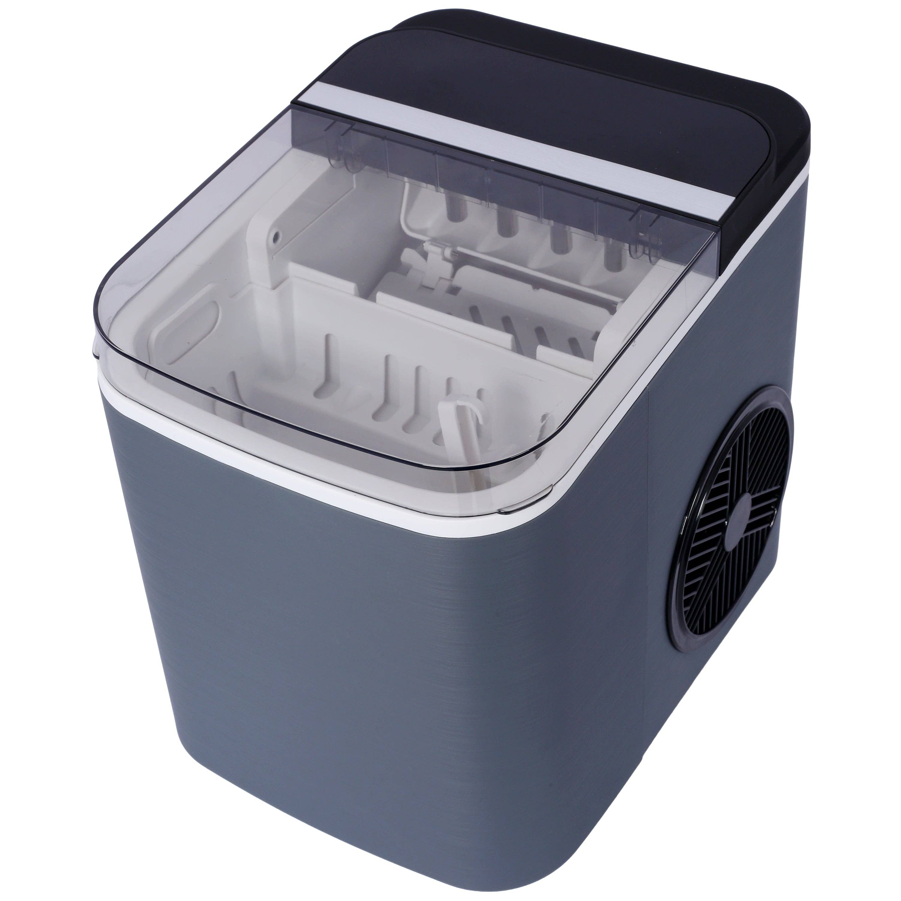 39F Inc. - Wholesale Kitchen Appliance - Portable Countertop Ice Maker with Basket and Scoop, Gray6