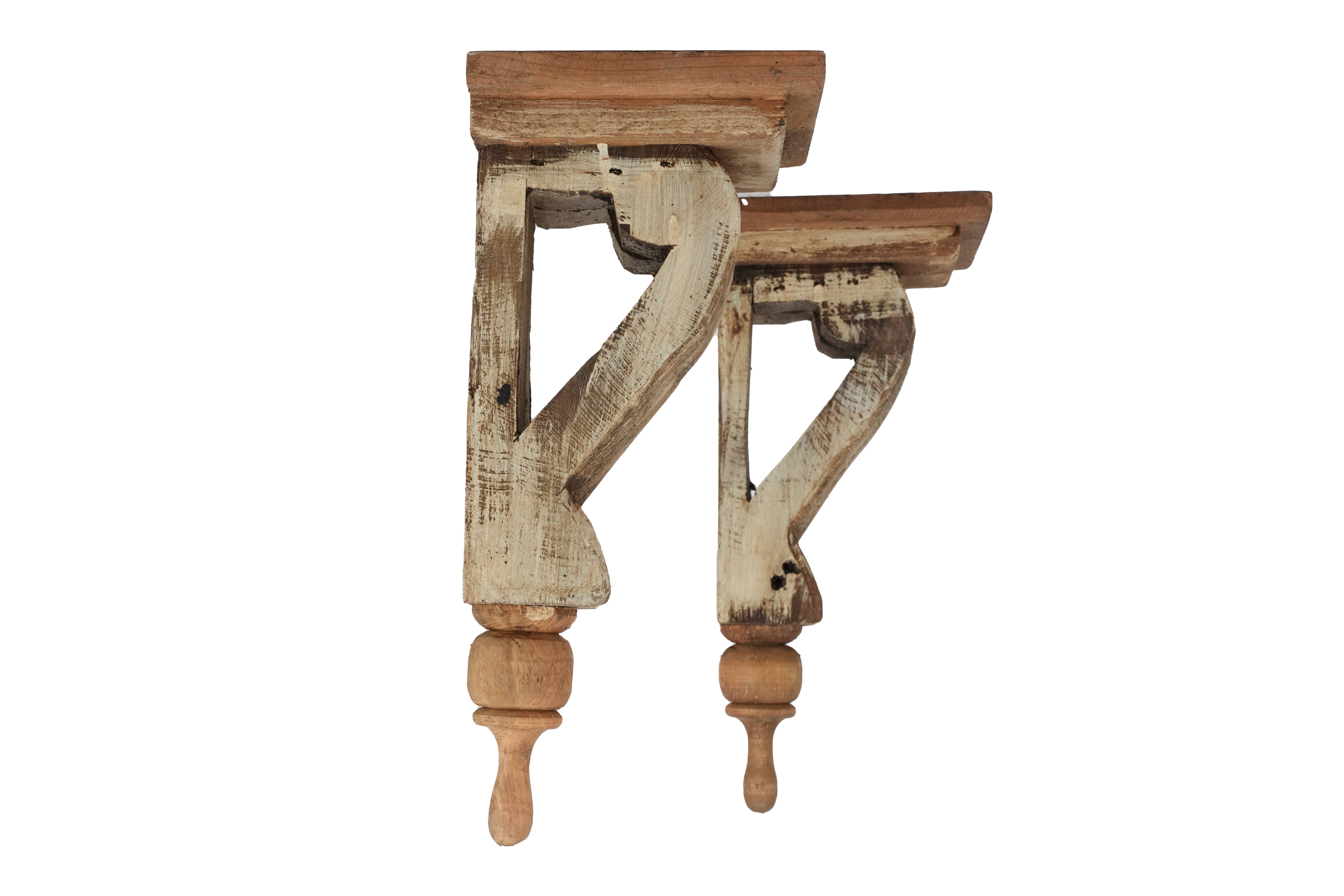 My Amigos Imports - Wholesale Decorative Tabletop Object -  Romeo Farmhouse-Rustic-Corbel-Soft White-5Wx6Dx14H-Romeo3