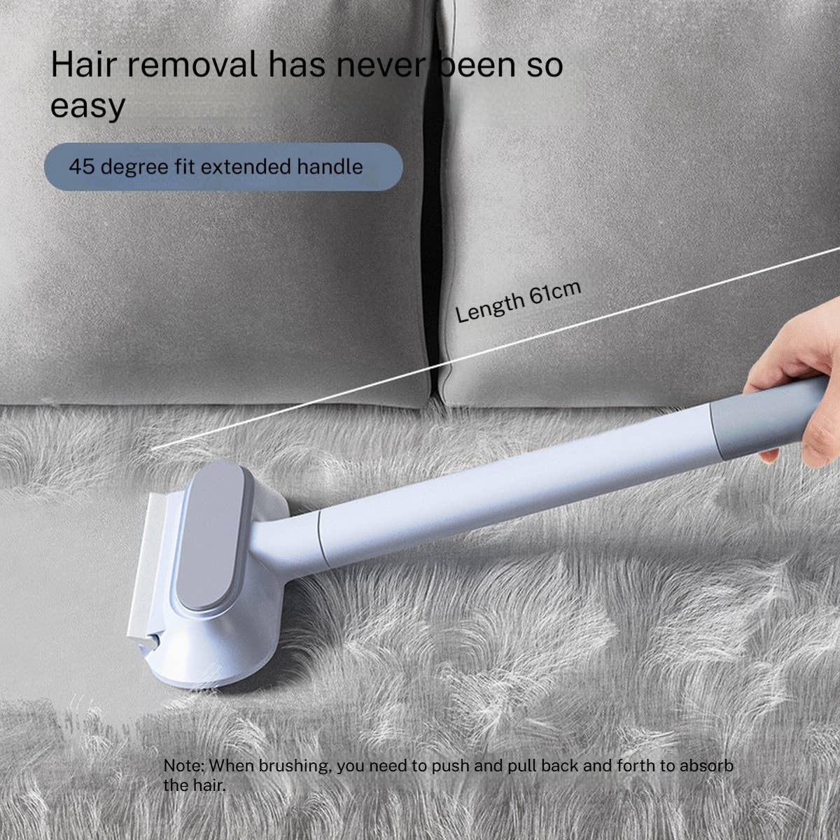 PAWPAWwholesale - Wholesale Pet Cleaning Supplies - Reusable Pet Fur Remover Brush for Cats & Dogs_CWMM61285