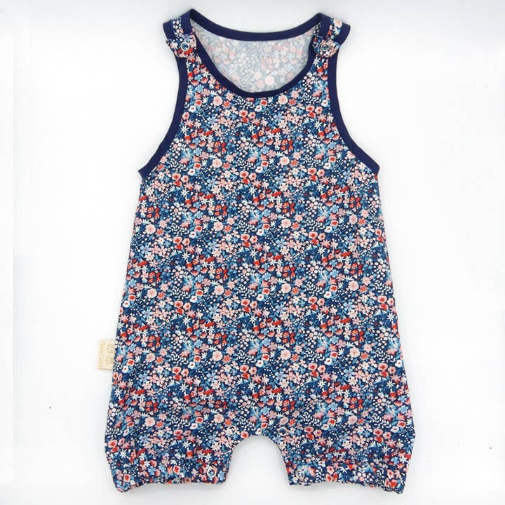 Romper - “Bluebell” pattern for wholesale by Mimi and Cookie