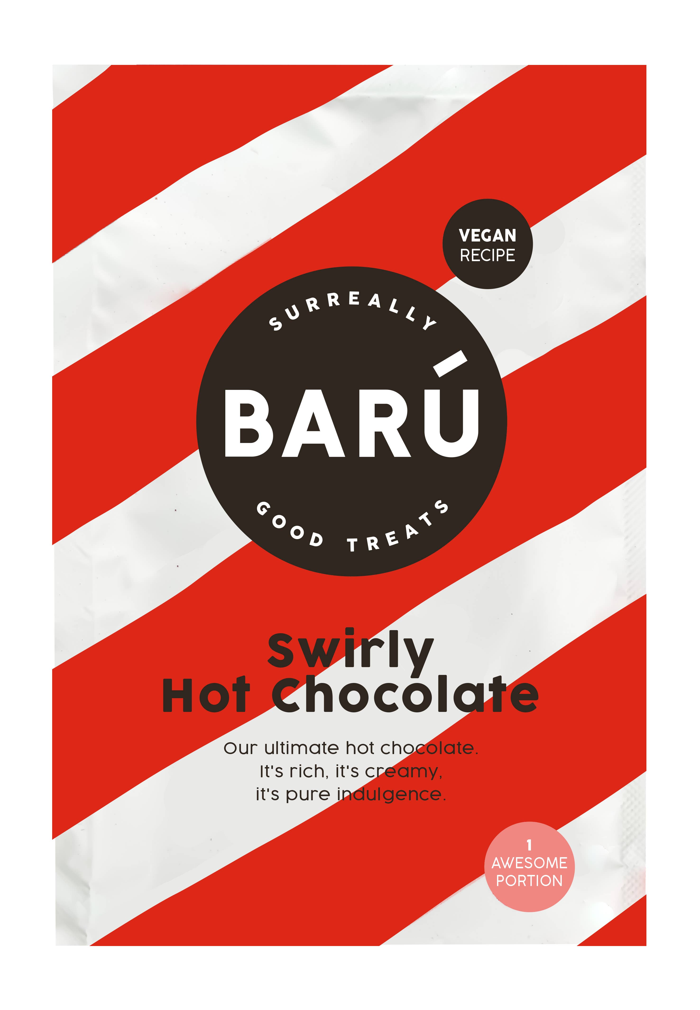Belgium's Chocolate Source - Wholesale Hot Cocoa Mix/Kit - Baru Swirly Hot Chocolate Single Serve1