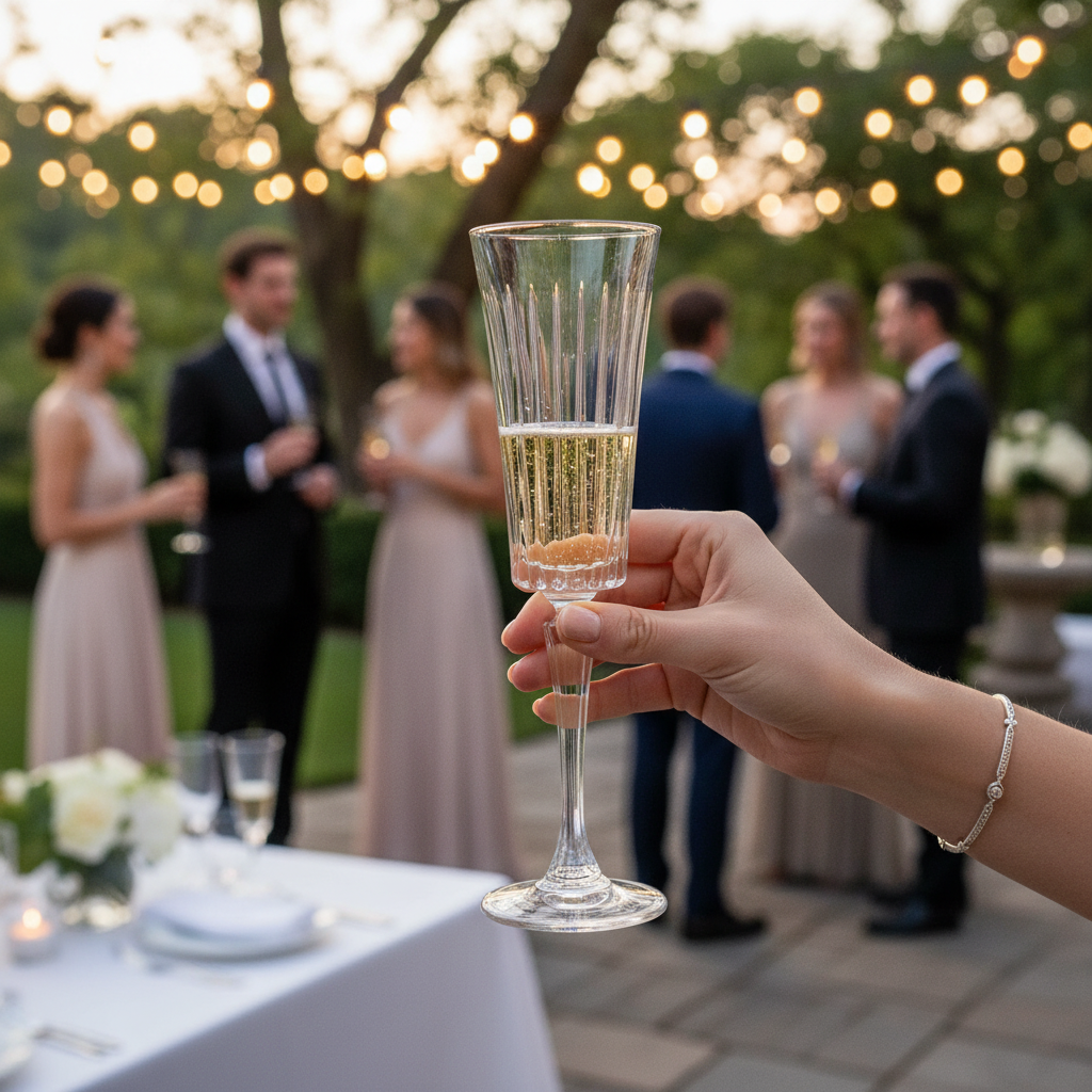 Kadra Kitchenware - Vente Flûtes de champagne - RCR - Timeless, coupe à champagne, 7 oz2