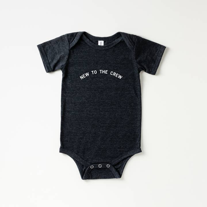 Saved by Grace Co. - Wholesale Bodysuit (Non-Footed) - Baby - New to the Crew Onesie