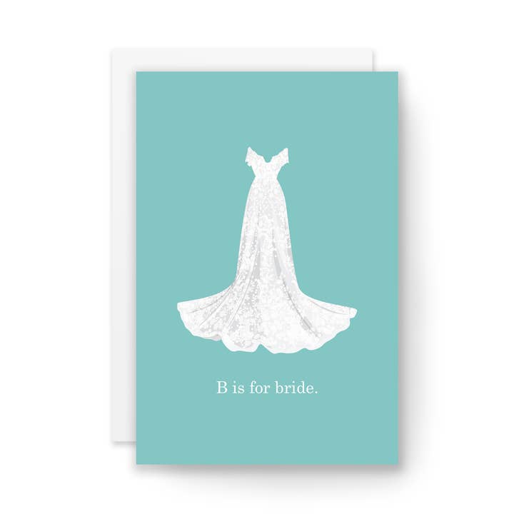 Biglietto B is for Bride per la vendita all'ingrosso da parte di Kaleidadope