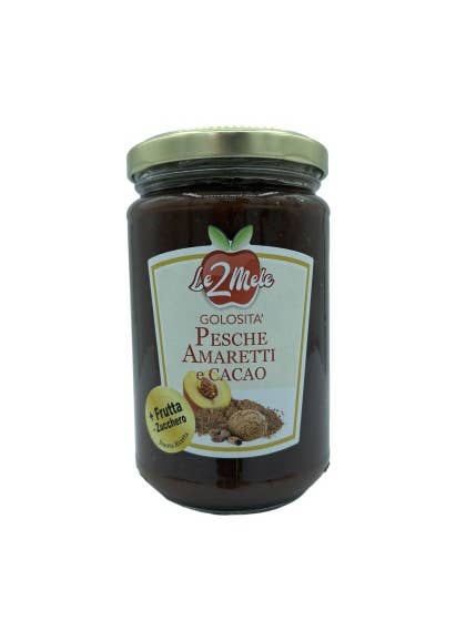 Composto por Pêssegos, Macaroons e Cacau - Fabricado em Itália - Vegan por atacado de Le 2 Mele