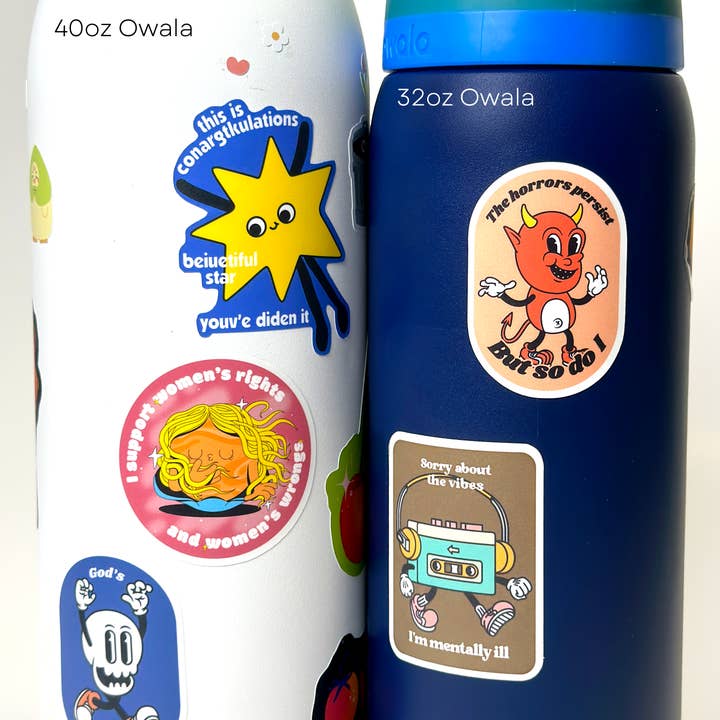 Gobi Prints Co. - Wholesale Sticker - Out Here Doing The Least | Funny Vinyl Sticker2