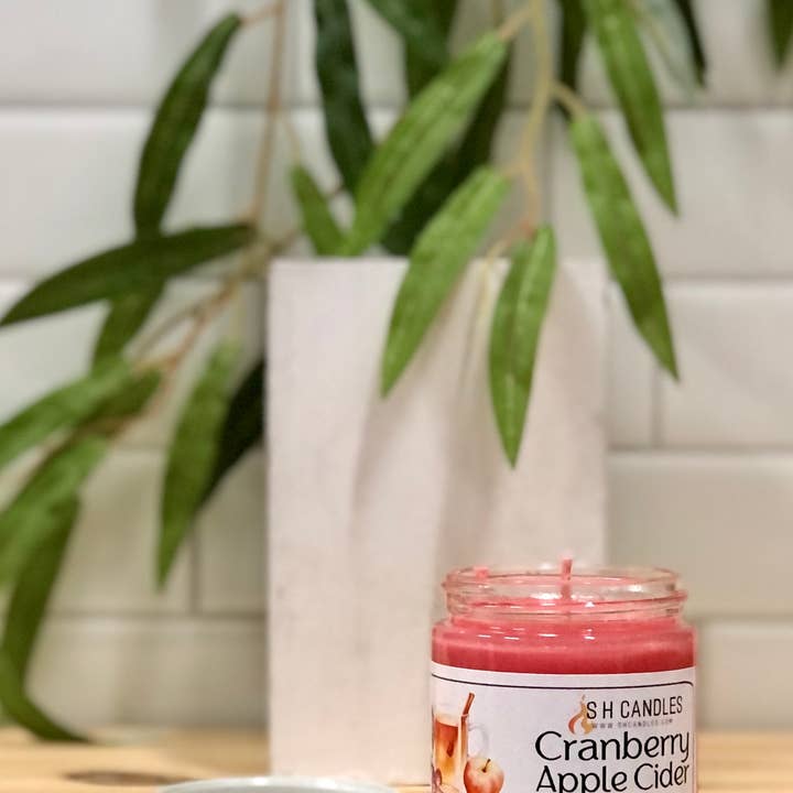 S H Candles - Wholesale Wax Melt - Cranberry Apple Cider Soy Candle Collection2