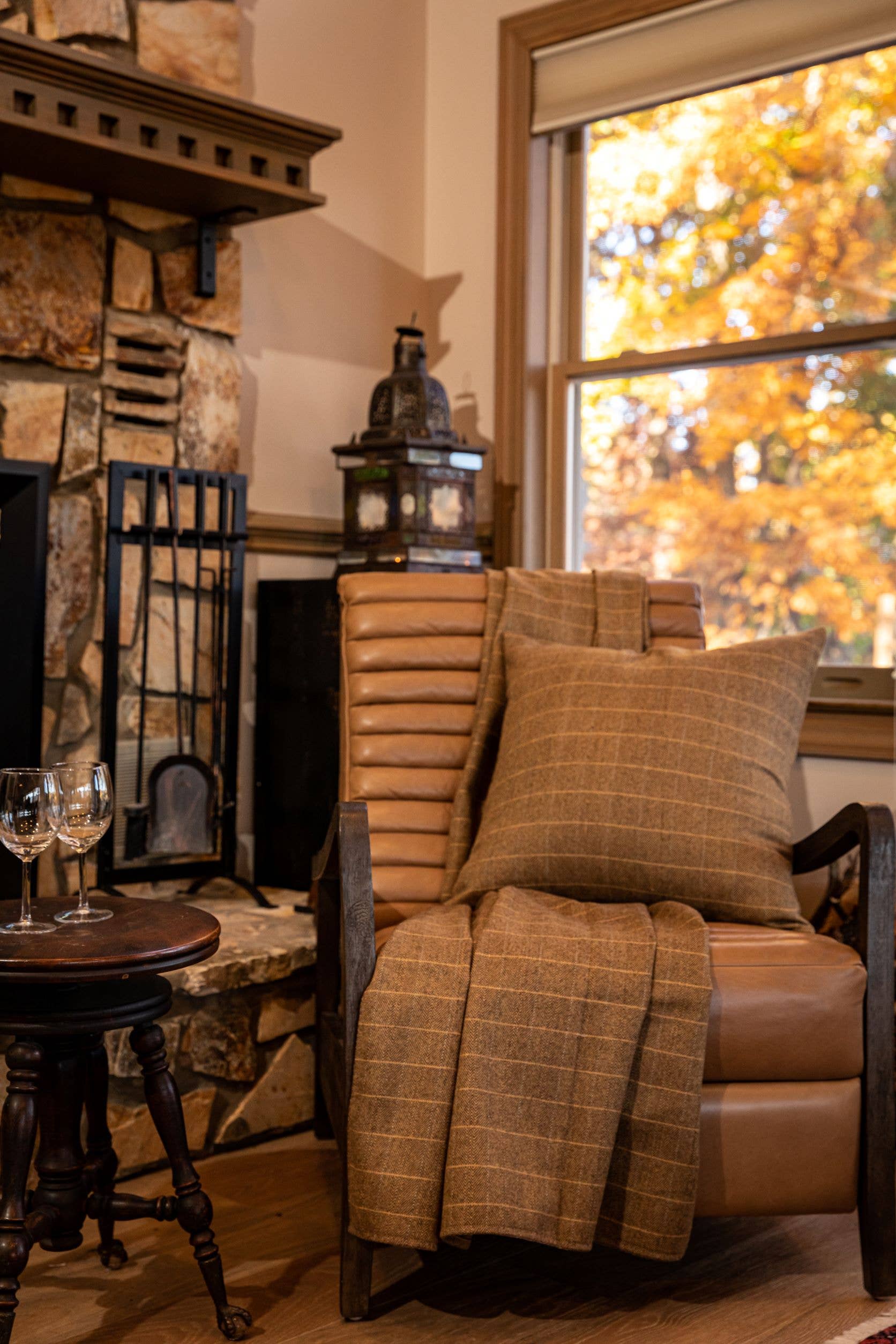 Alamwar - Wholesale Throw Blanket - Highlands Sandstone Herringbone Wool Throw2