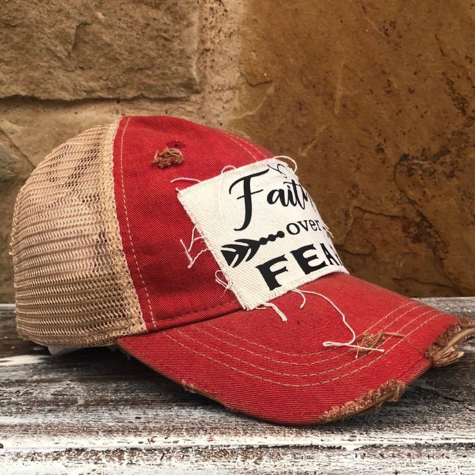 BohoGroove - Wholesale Baseball Cap - Women's - Faith Over Fear Hat1