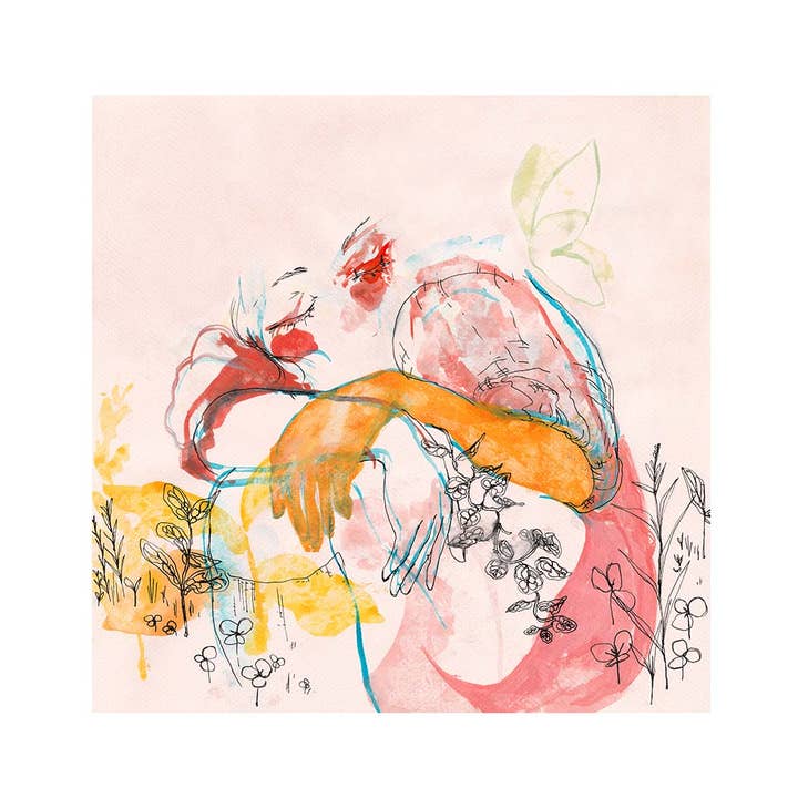 Print - "Pink Dream" for wholesale by Rebekah Evans Art