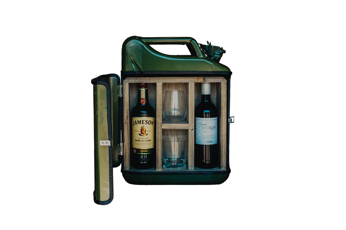Designed by Man - Wholesale Bar Tool - Jerrycan his & hers bar