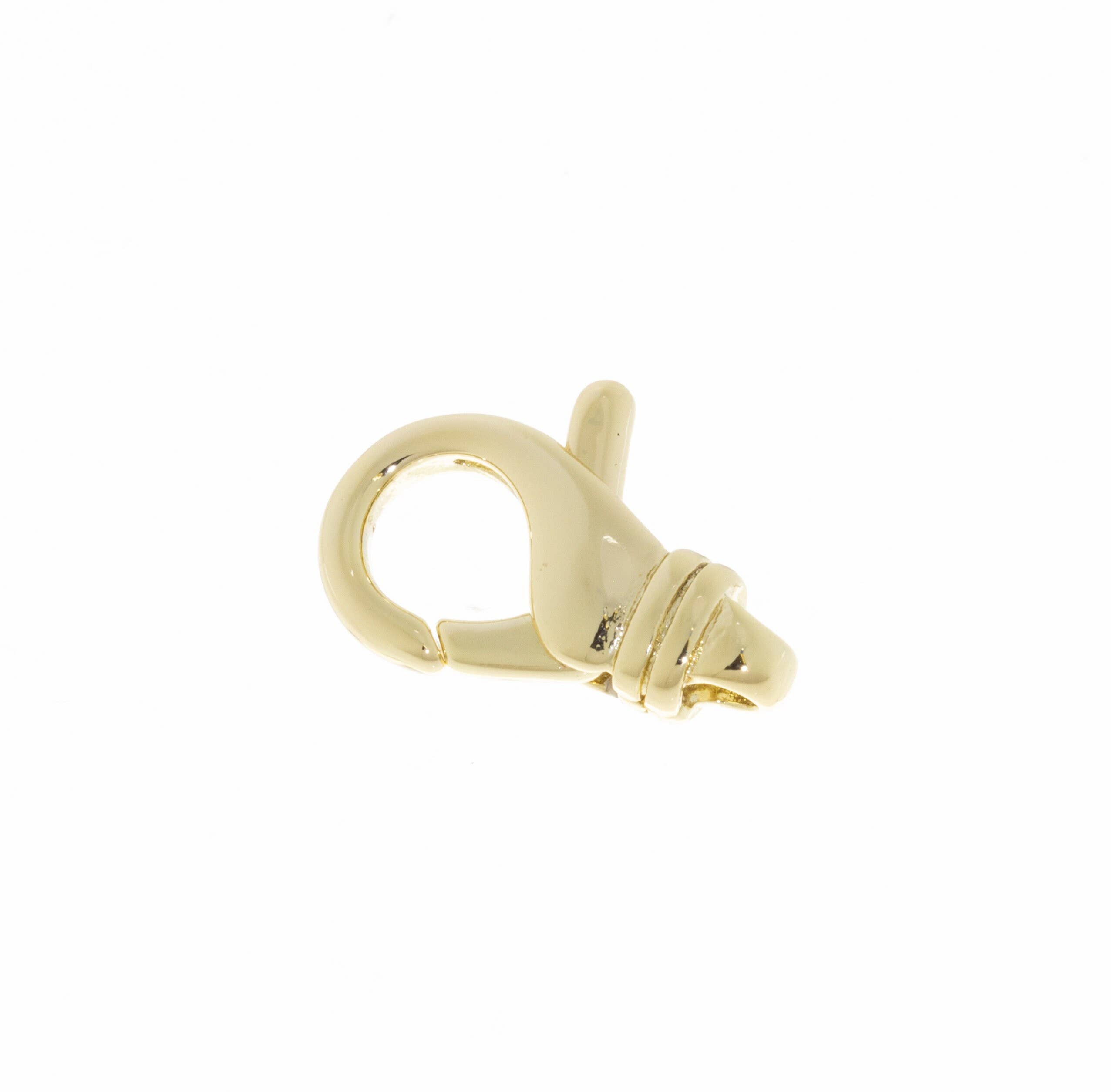 Jewel Pledge - Wholesale Clasp - Gold Lobster Claw Enhancer Clasp for Jewelry making CLG2171