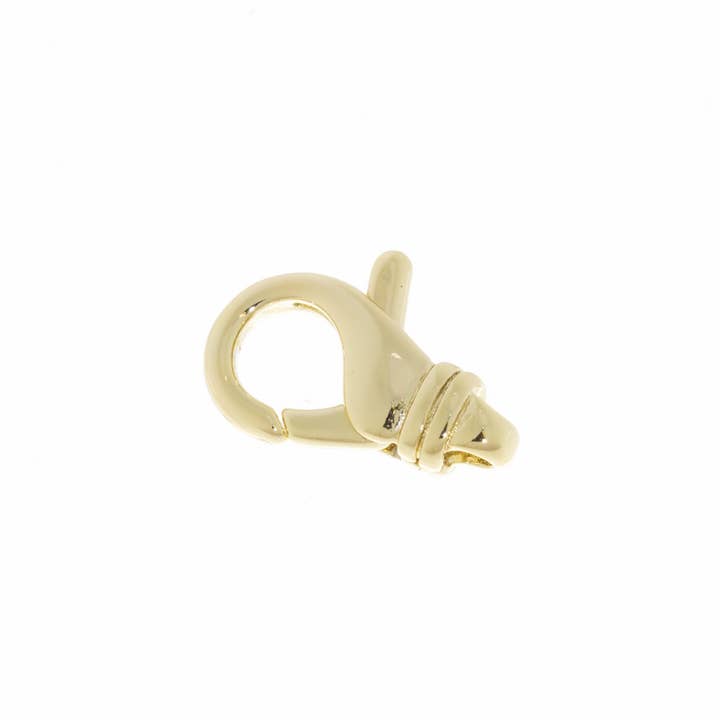 Jewel Pledge - Wholesale Clasp - Gold Lobster Claw Enhancer Clasp for Jewelry making CLG2171