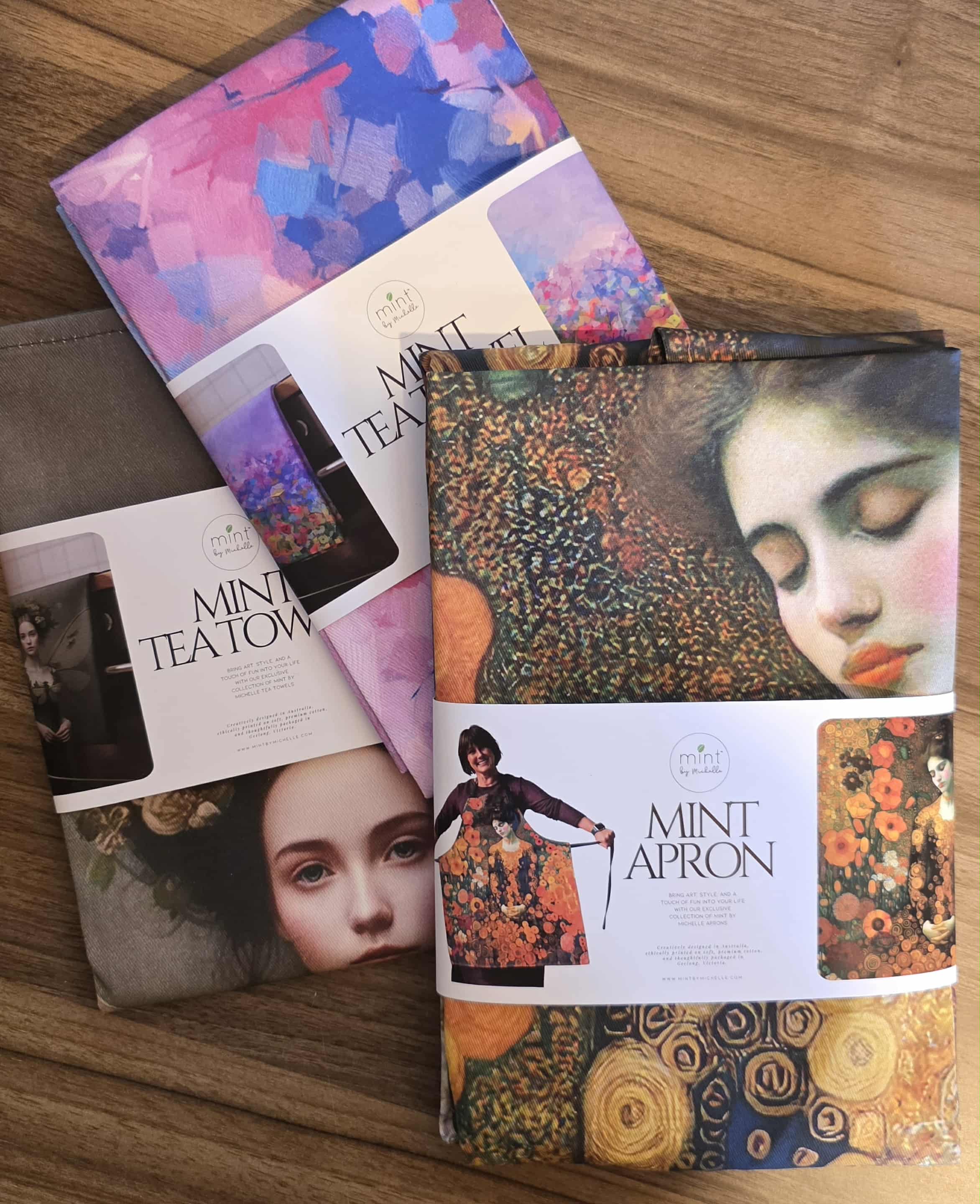 Mint by Michelle – Großhandel Geschirrtücher – Minz-Teetücher - Grüner Anmut2