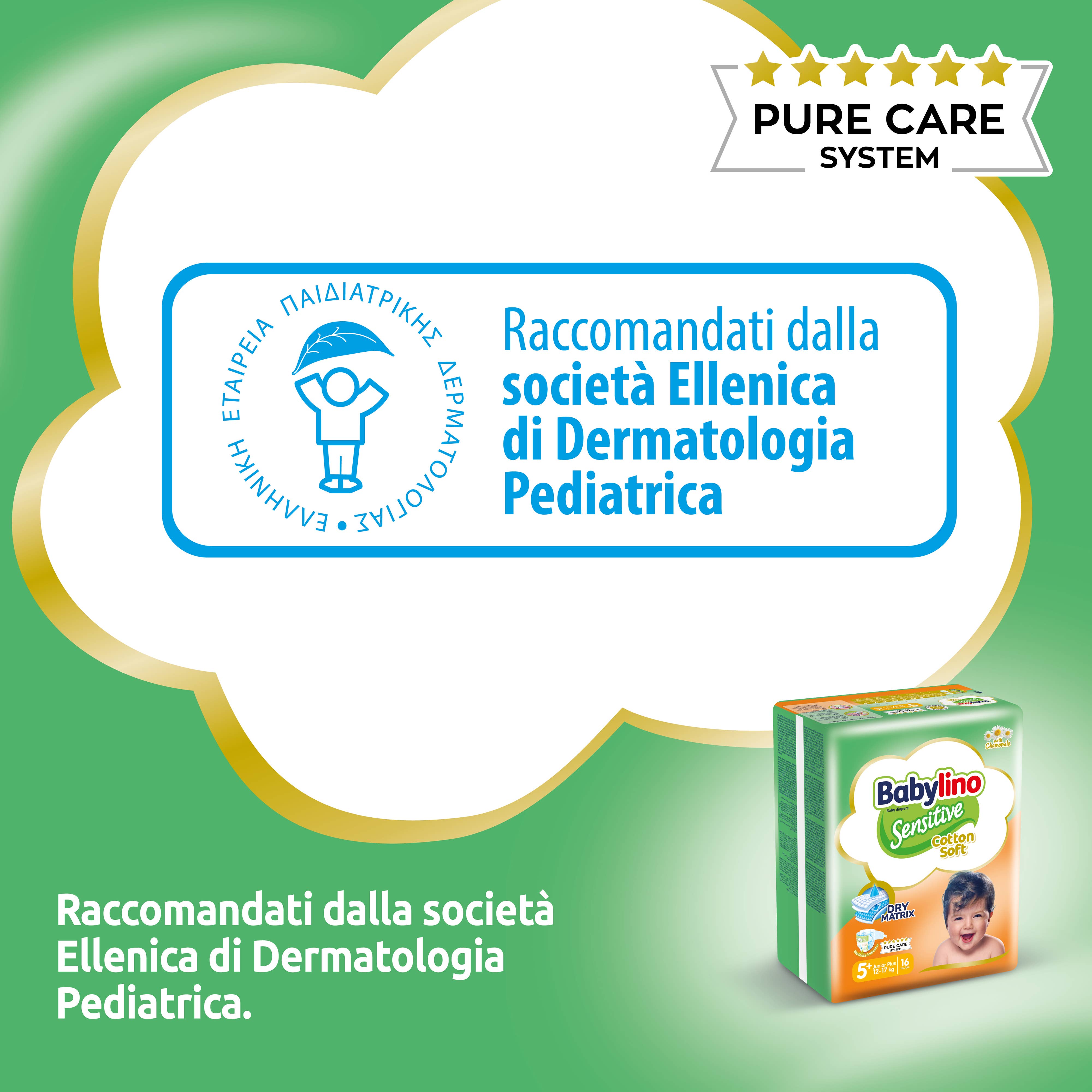 Babylino - Wholesale Diaper (Non-Cloth) - Baby - Babylino Sensitive Cotton Soft, Diapers Size 5+, 16 Units11