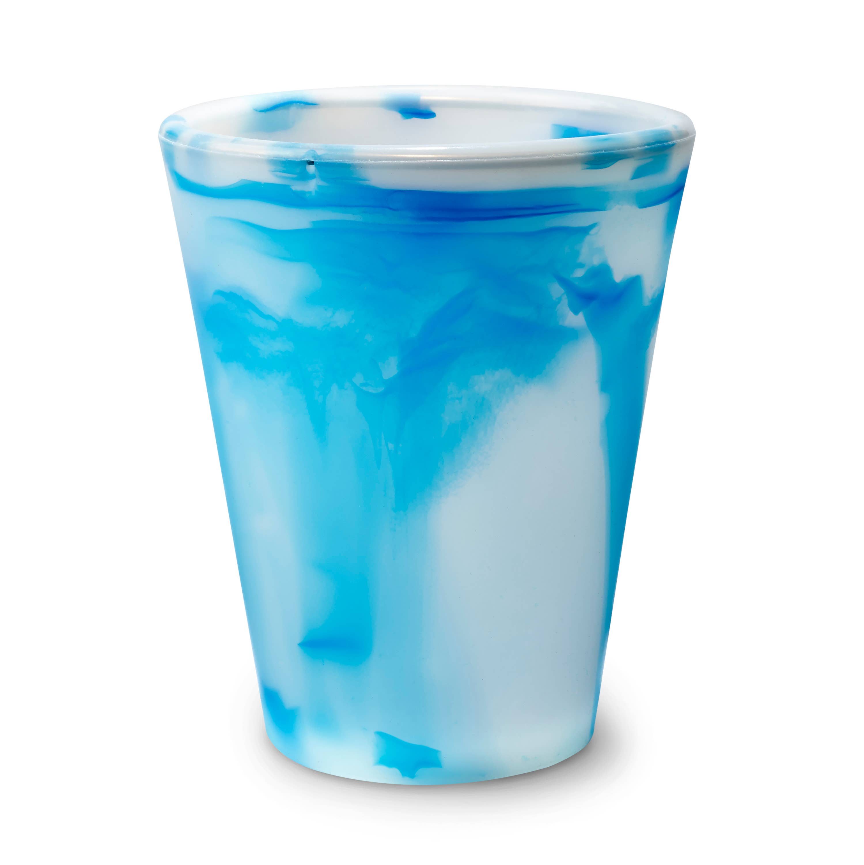 GoSili GoSili® 20oz Stackable Reusable Silicone Ocean Drinking Cups that  Support Ocean Conservation, Unique Blue Marble/Swirl for Each Ocean