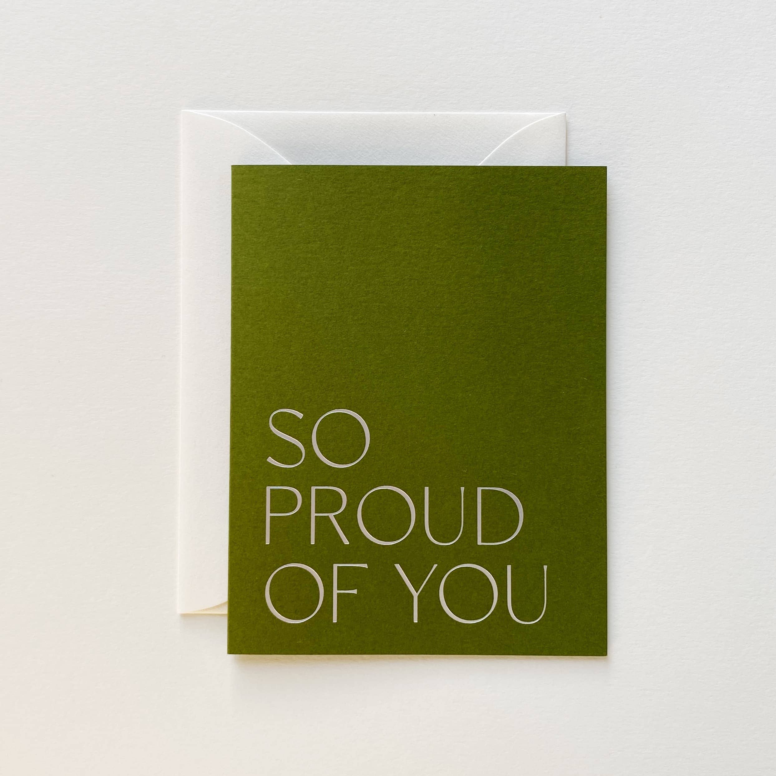 Jaymes Paper - Wholesale Congratulations Card - So Proud Of You No. 214