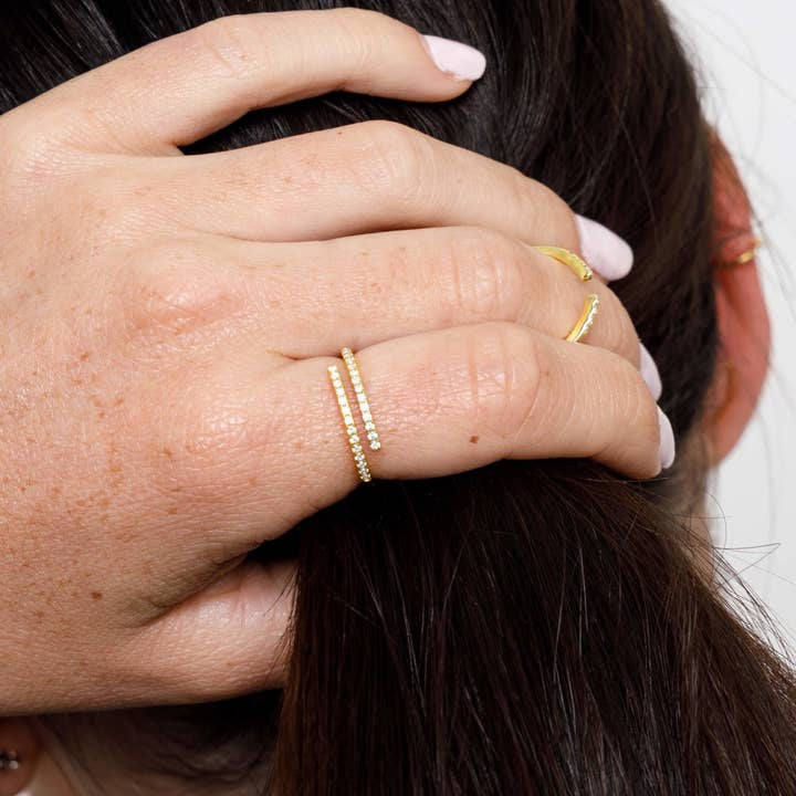 Pohesia - Wholesale Multi-Stone Ring - PADANG RING3