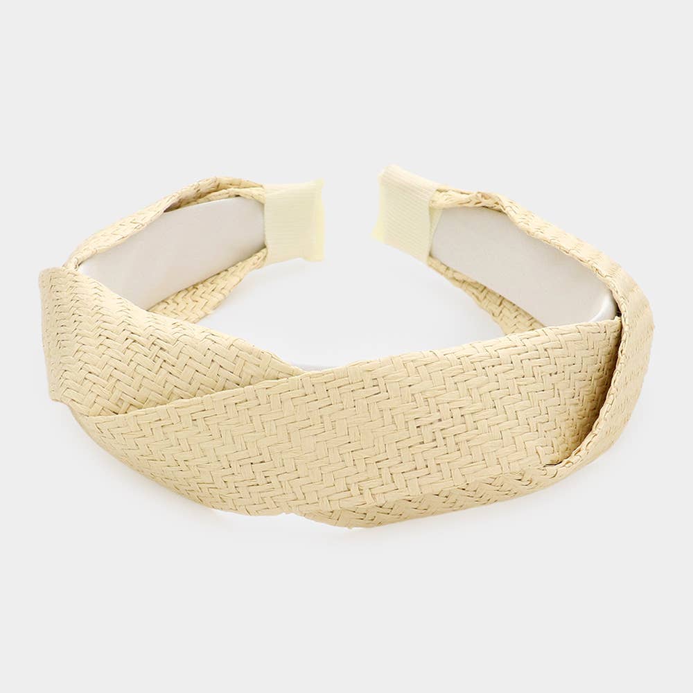 Sensibling Corp. - Wholesale Fashion Headband - Women's - Braided Straw Headband2