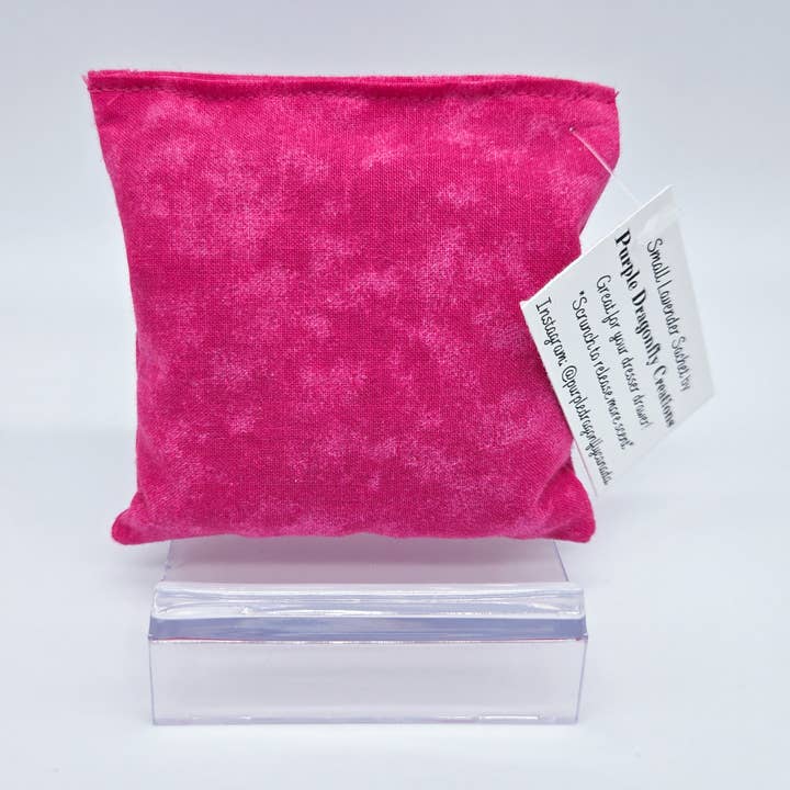Purple Dragonfly Creations - Vente Sachet parfumé - Sachet de lavande (Mini ou Petit) - Ombre Rose0