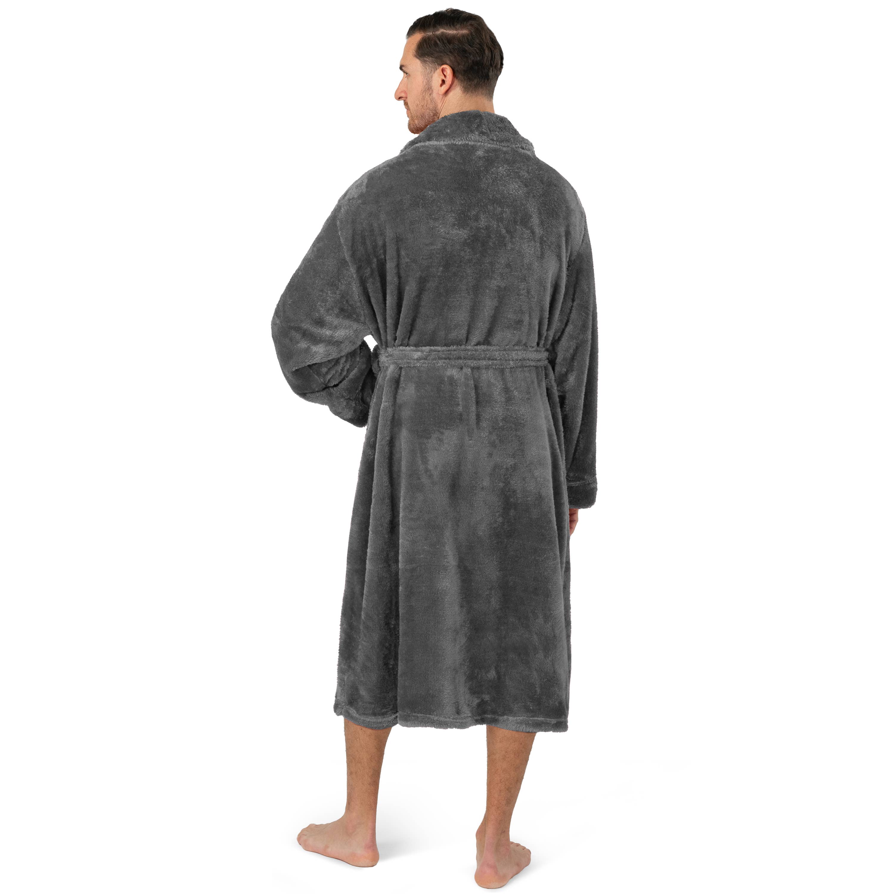 Pavilia - Wholesale Robe - Men's - Men's Sherpa Fluffy Robe46