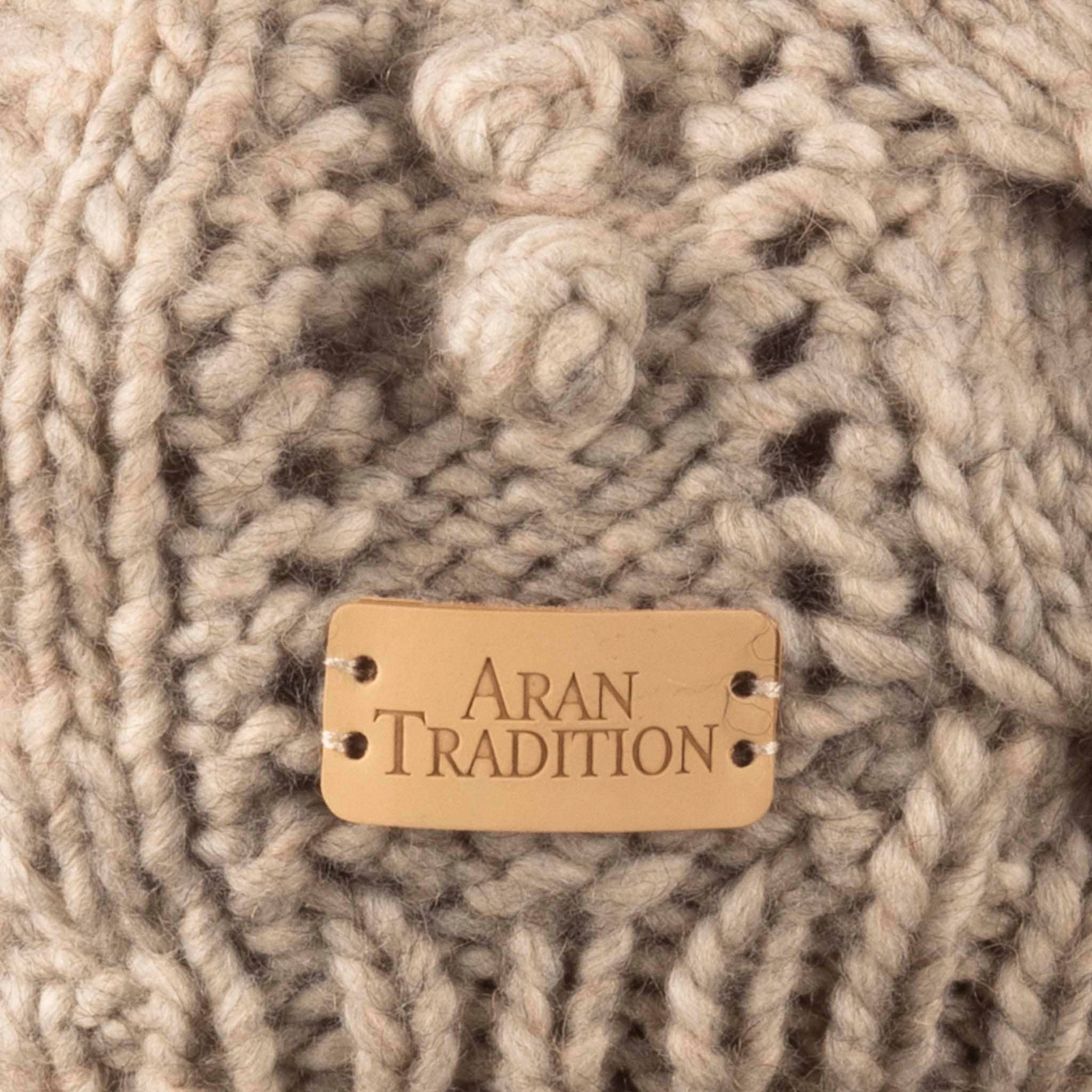 Aran Traditions - Venta al por mayor Boina - Mujer - Sombrero Boina Cable Encaje Aran7