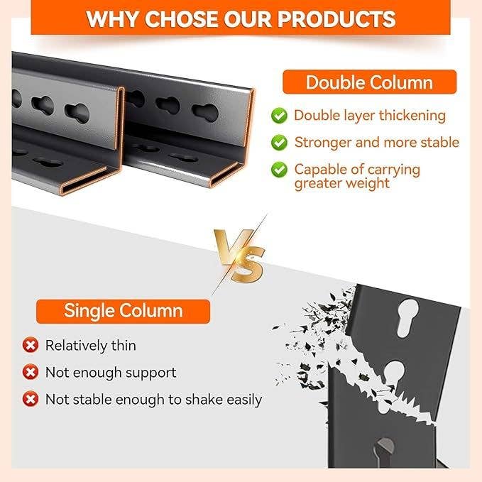 Naomi's Happy Place Shop - Wholesale Free-standing shelf - 72" H Garage Shelving Unit, Garage Storage Shelves 2500LBS Heavy Duty Shelving, Adjustable 5 Tier Metal Shelving Utility Shelf, Storage Rack for Industrial, Warehouse, Basement (16" D*36" W*72" H)8