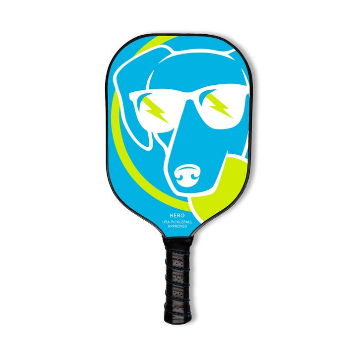 Hero Blue Dog Pickleball Paddle for wholesale by Swinton
