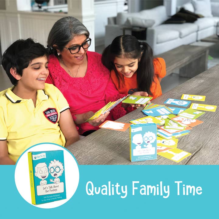 Open The Joy - Wholesale Card Game - Let's Talk: Conversation Starters for Kids | Single Decks5