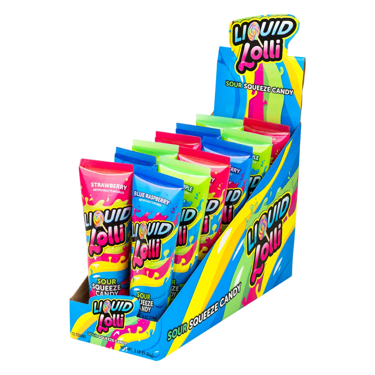 I Got Your Candy - Wholesale Lollipop - Koko's Liquid Lolli Sour Squeeze 4oz 12ct4