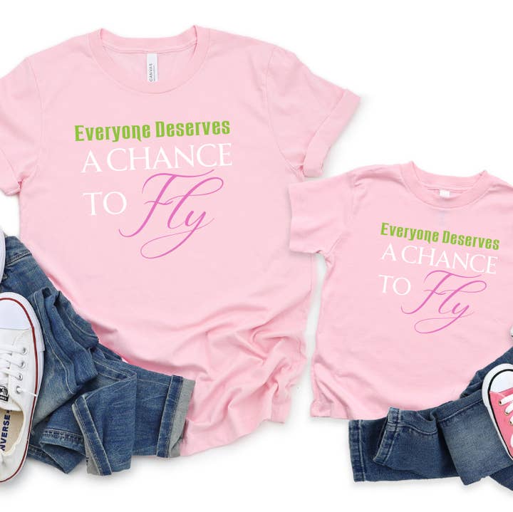 Everyone Deserves a chance to fly Wicked inspired Graphic Tee for wholesale by Scenic Trends