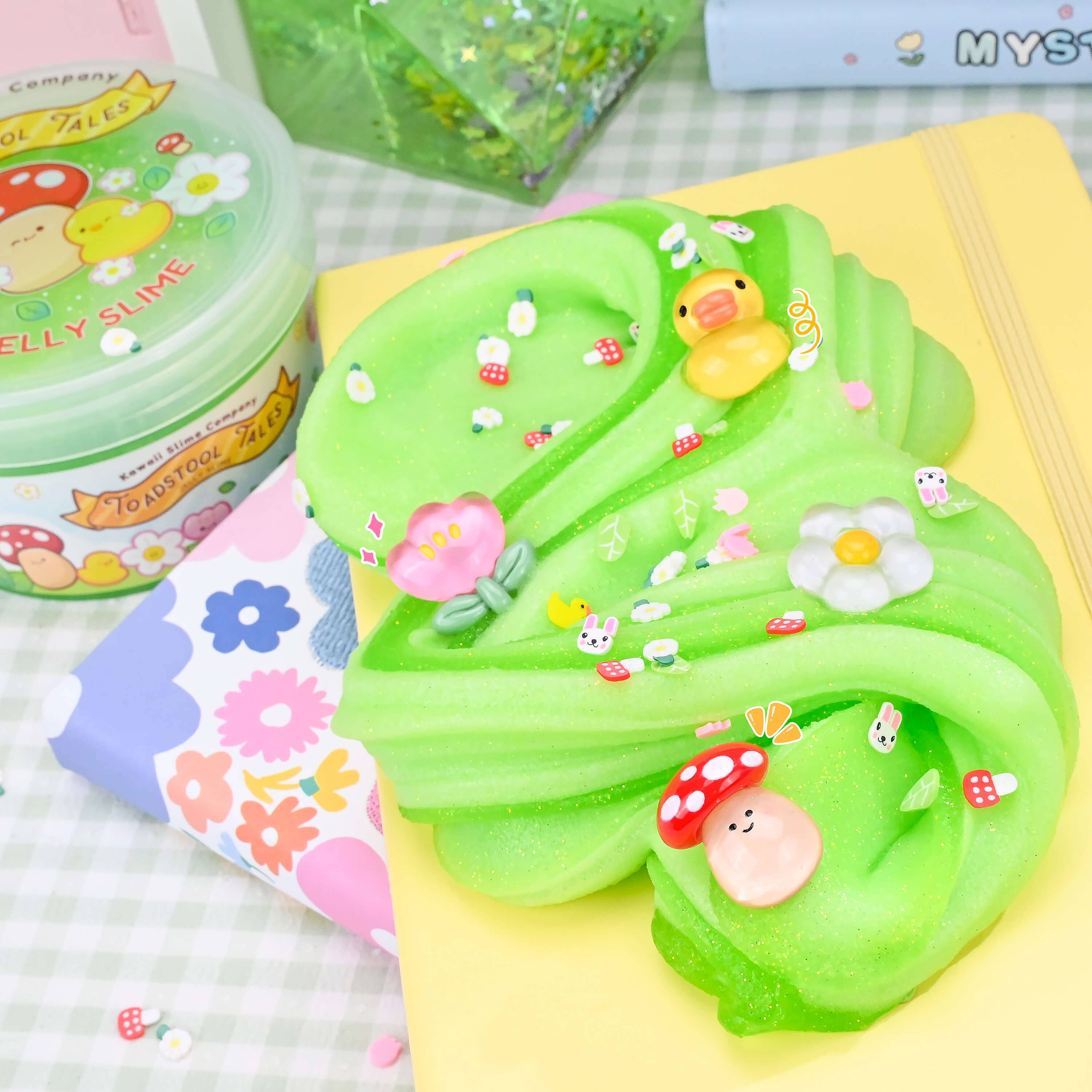 Kawaii Slime Company - Wholesale Putty/Slime - Kids - Toadstool Tales Cloud Slime (4pcs/case)5