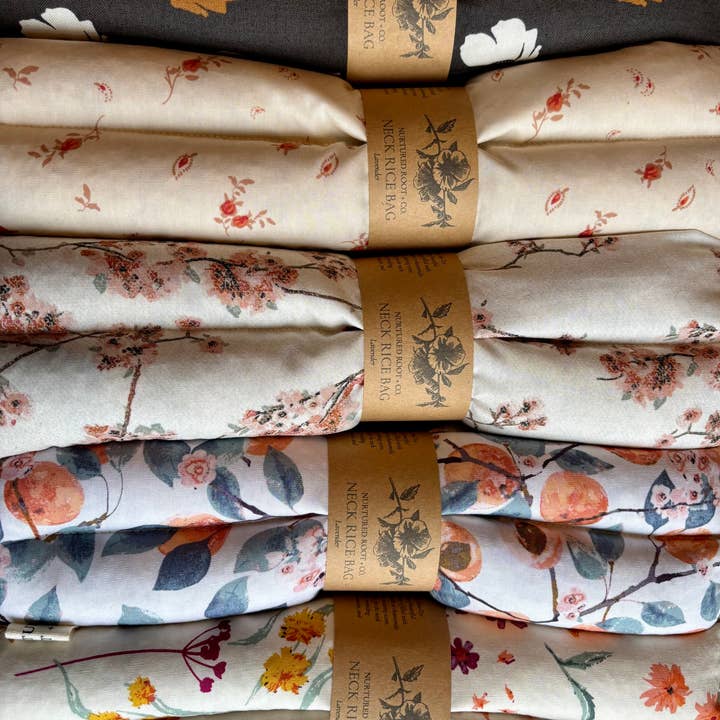 Nurtured Root + Co. - Wholesale Hot/Cold Compress - Neck and Shoulder Hot & Cold Rice Bag