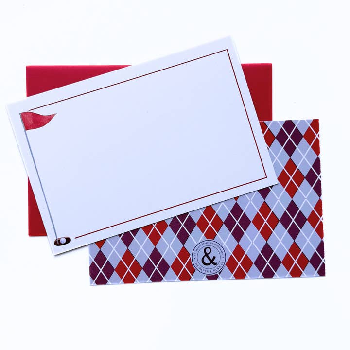 Golfkortset för wholesale av The Paper and Plan Co.